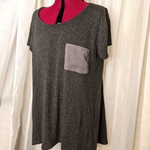 Charming Charlie Grey Knit T-shirt